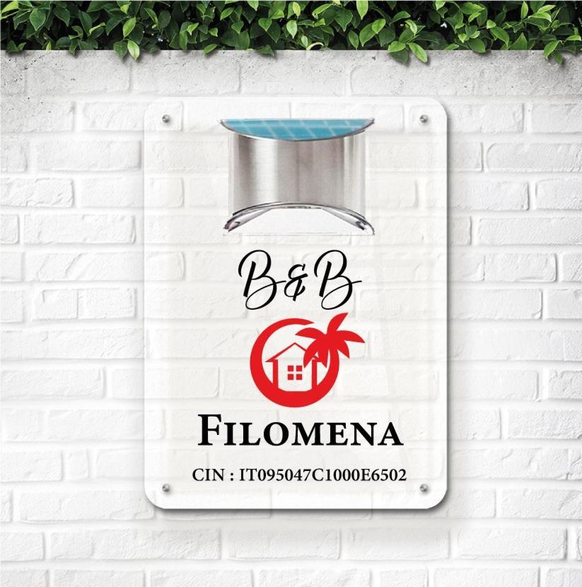 סנטה ג'וסטה B&B Filomena מראה חיצוני תמונה